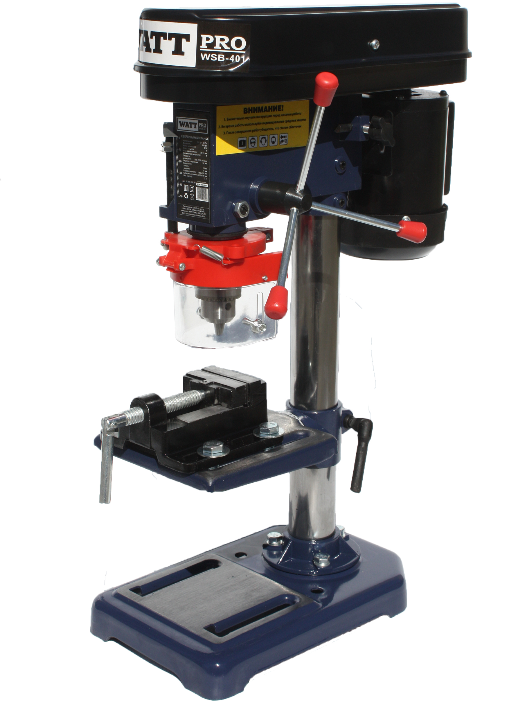 Сверлильный станок WATT WSB-401 (18.350.050.00) Сверлильный станок WATT WSB-401 (18.350.050.00)
